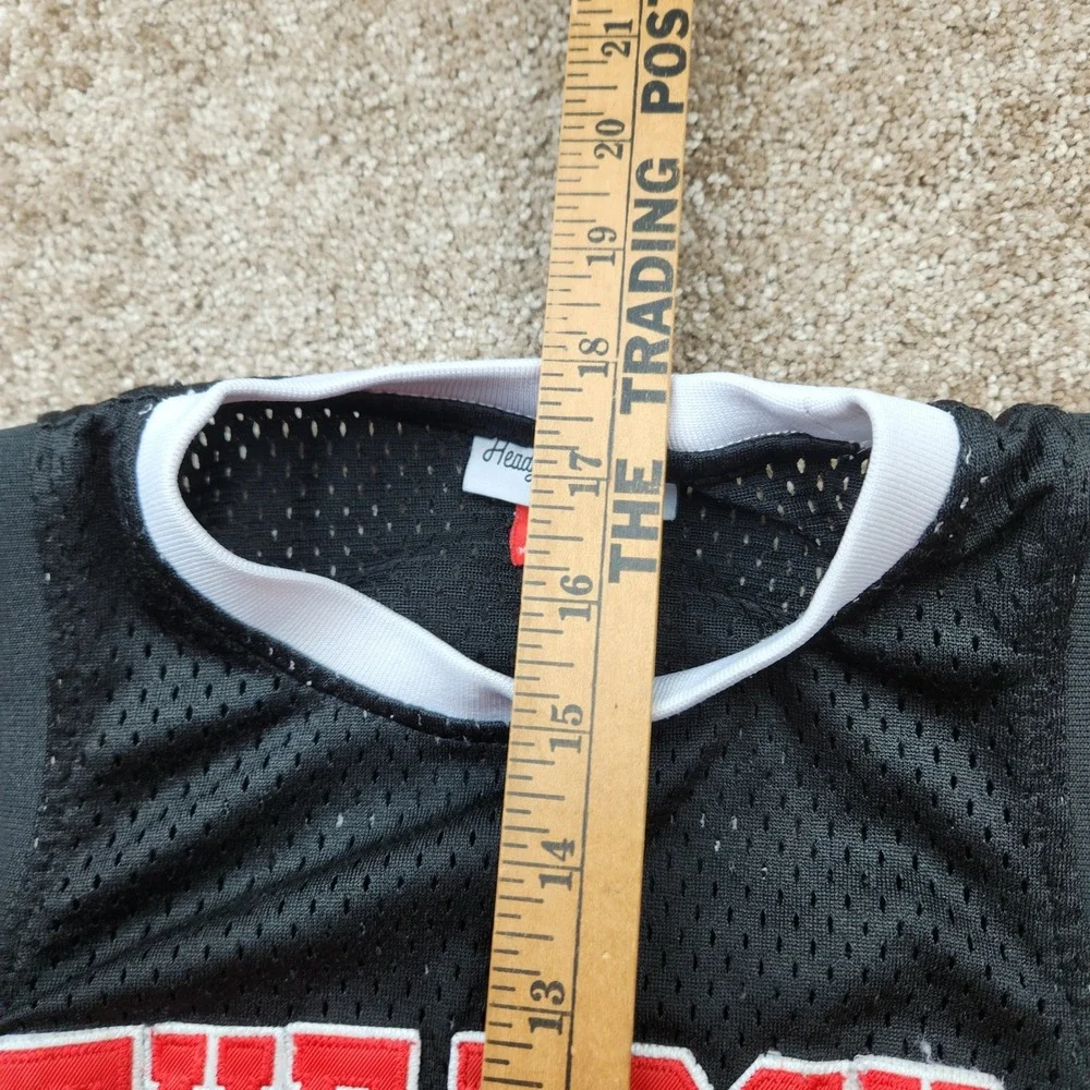 Headgear Classics Joel‎ Embiid 34 The Rock Youth XS Basketball Jersey Black Mesh